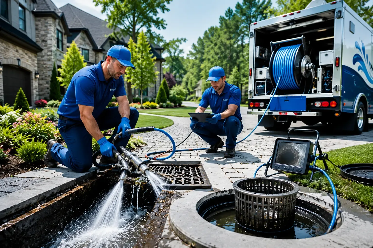 Local outdoor drain cleaning professionals in Bramwell, WV